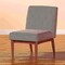 Baxton Studio Riordan Mid-Century Modern Grey Fabric and Walnut Brown Finished Wood Dining Chair 186-11356-Zoro - alternate 7